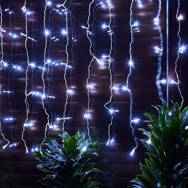  Гирлянда св/д занавес 1,5х1,5м 100LED бел IP20 ULD-C1515-100/DTA White Uniel