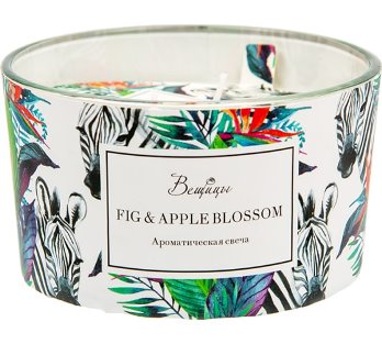  Свеча аромат Fig&Apple Blossom 107*107*60 стекл ARC-15