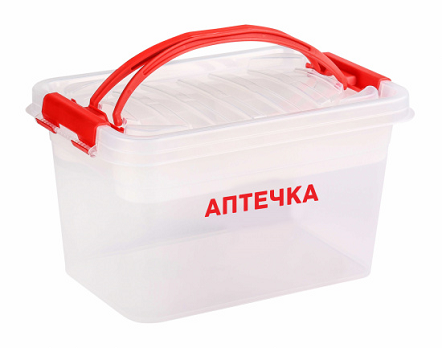  Контейнер Аптечка 7л со вставкой М7582 (уп.5)