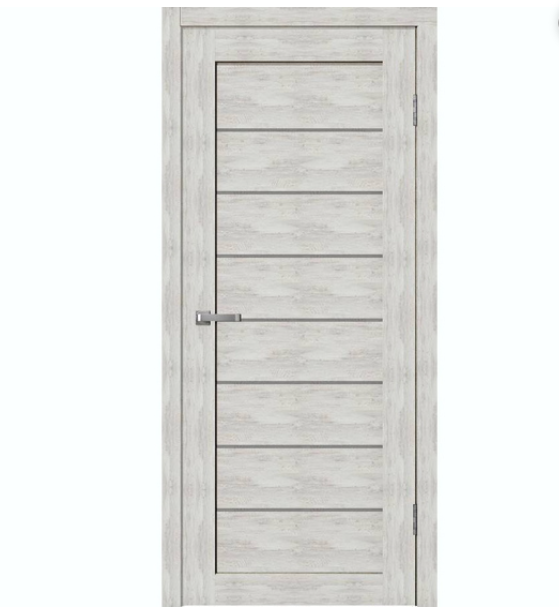  Дверное полотно 700х2000мм S18 дуб тревис серый