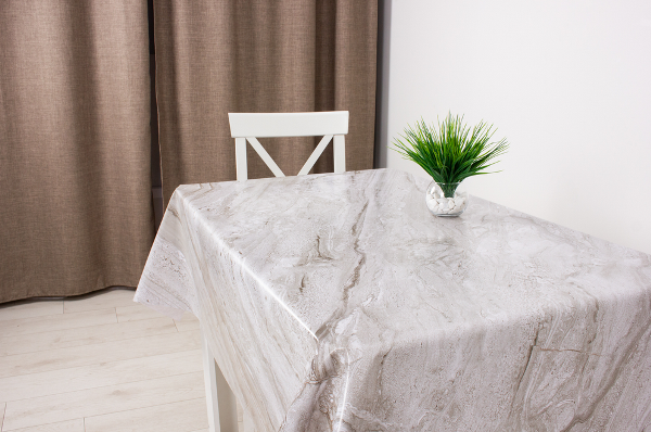  Клеенка 140см DL-010A  Травертин Mirror 15051