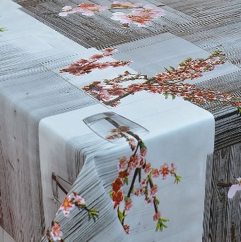  Клеенка  1,37х20м ткань с пвх покрыт. Grace STS184