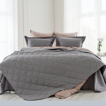  Покрывало 220*240 хлопок Формула красоты 2964 Антрацит Ла Прима