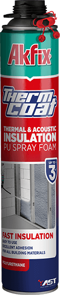  Утеплитель напыляемый Thermcoat 930г полиурет Akfix