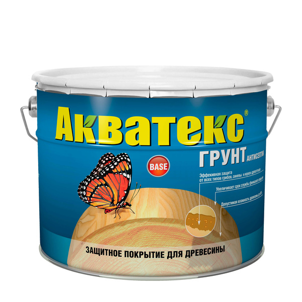  Грунт-антисептик Акватекс  2,7л арт.96006 Рогнеда 