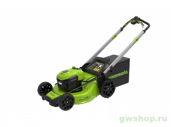  Газонокосилка аккум 40В 48см АКБ 4Ач и ЗУ, б/щет GD40LM48SP GreenWorks 2517407