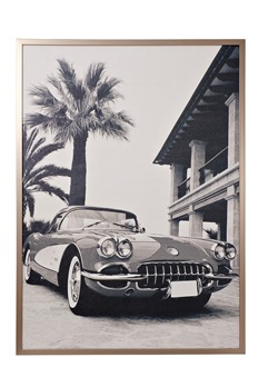  Холст Майами-1 110х80см, багет латунь GARDA DECOR