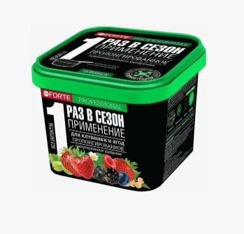  Удобрение для клубники и ягод 1л ведро с кремнием Bona Forte (у12)