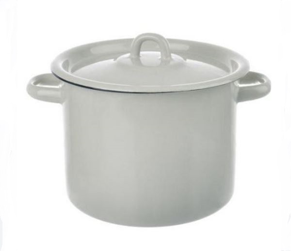  Кастрюля эмалир. 3,5л светлая С41612