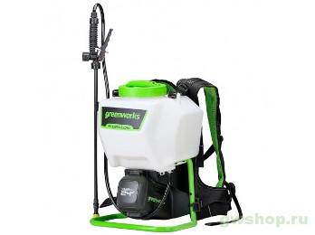  Опрыскиватель аккумуляторный 24В 15л G24BPSII GreenWorks без АКБ и ЗУ 5300307