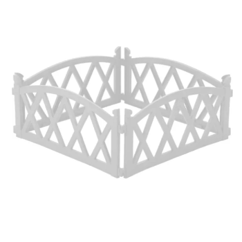 Ограждение Арка белая 26см*2,4м - фото