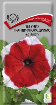  Петуния грандифлора Дримс ред пикоти 15шт цв Поиск