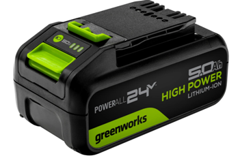  Аккумулятор Li-lon 24B 5А.ч G24HPS Greenworks