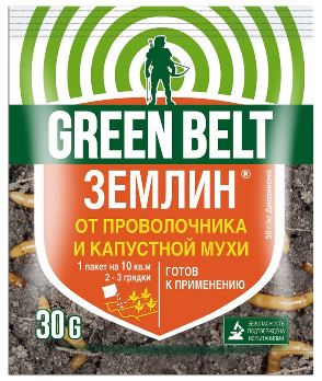  Землин 30г от проволочника и вред.почвообитат 01-573 Green Belt (уп100шт) ООО "Техноэкспорт"