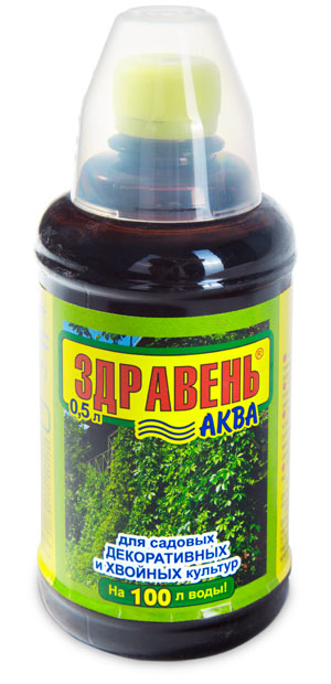  Удобрение для хвойных Здравень Аква 0,5л ВХ (у12) 