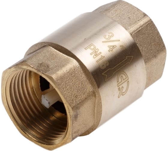  Клапан обрат 3/4" г/г латун шток 02340 Aqualink 150/15