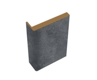  Наличник 8мм ПВХ телеск бетон темный