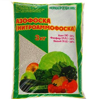  Удобрение Азофоска (Нитроаммофоска) 3кг (10) ПАБ