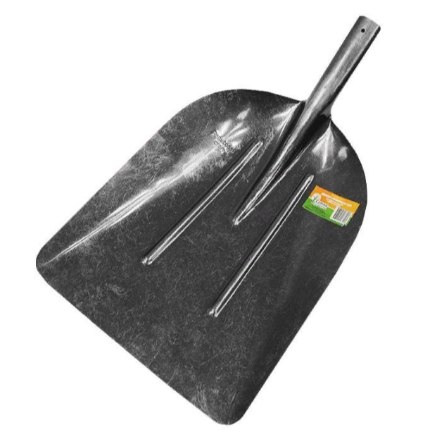  Лопата совковая ЛСП Урожайная сотка краш/чер рел/ст с реб/жест S502-5