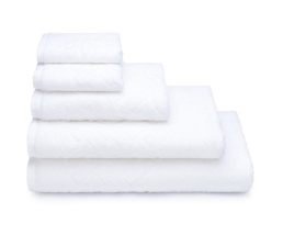  Полотенце 30*60 махр 1301-05583 Плетенка 11-0601 белый Донецк