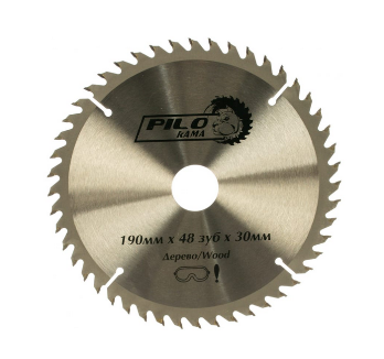  Диск пильный п/дер 190*30мм 48Т 501948 Pilorama