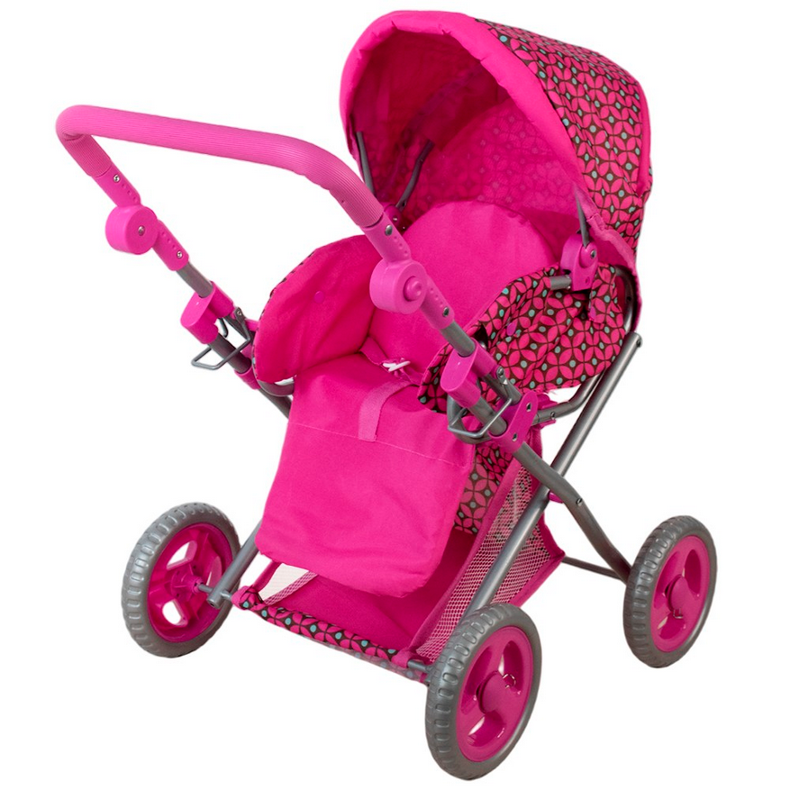  Коляска д/куклы Miss Kapriz YSFL8166-1В