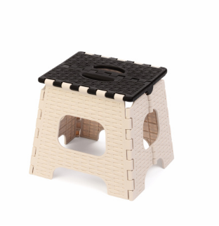  Табурет садовый пластиковый Плетенка мокко-беж малый М7097 (у5)