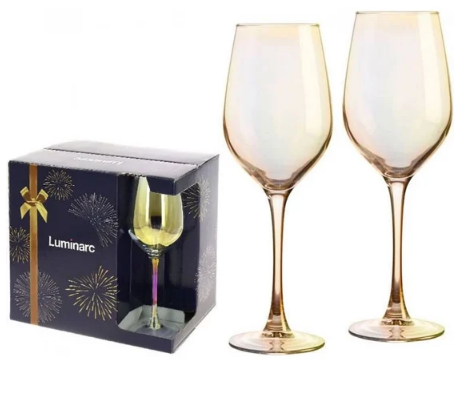  Набор бокалов 6шт 160мл Селест Золотистый хамелеон Р1636