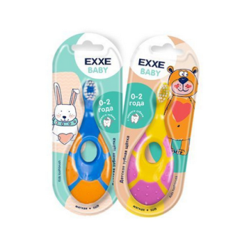  Щетка зубная детская 0-2 года EXXE Baby 