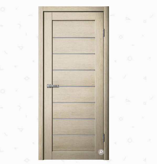 Дверное полотно 600*2000мм S18 лиственница кремовая 