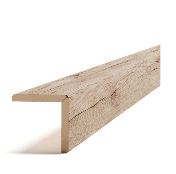  Угол МДФ универсальный Дуб Санремо бежевый 2700*24 Stella Standart