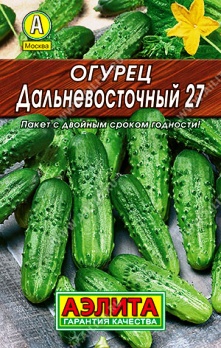  Огурец Дальневосточный 27 15шт ч/б Аэлита