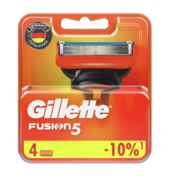  Кассеты Fusion 4шт
