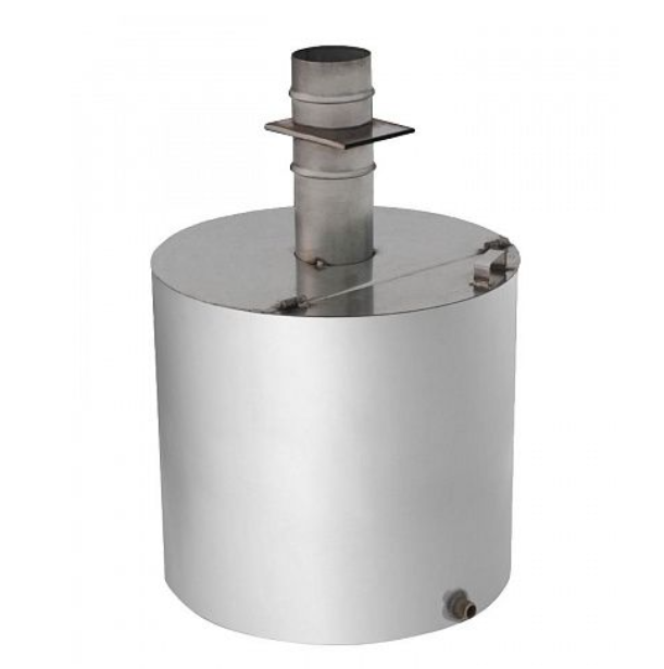  Бак для печи нержавеющий  95л круглая Вертикальной 530  0057/4696