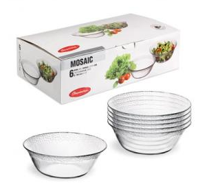  Набор салатников 160мм 6шт Мозаик 10294В