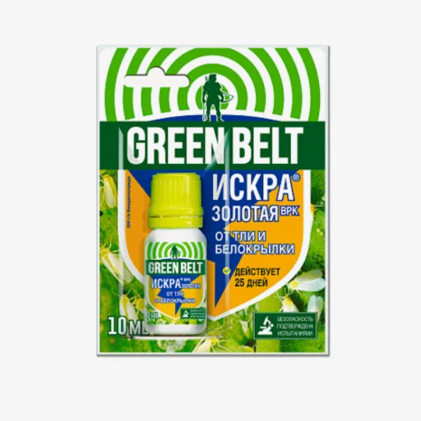  Искра Золотая 10мл от колорадского жука, тли, белокрылки Green Belt (к120)