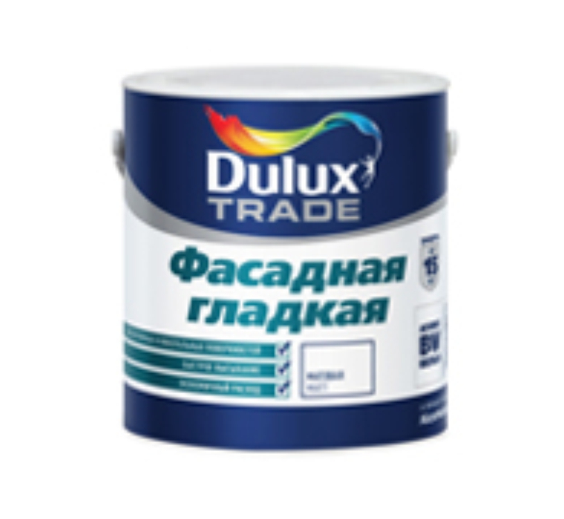  Краска фасадная гладкая матовая ВС 2,25л.  Dulux Prof Diamond