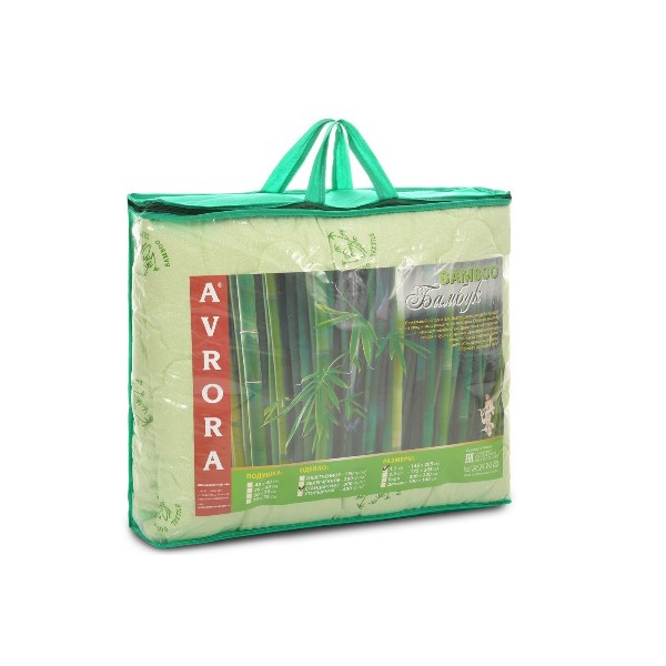  Одеяло Бамбук 172*205 2сп облегчен чемодан 627