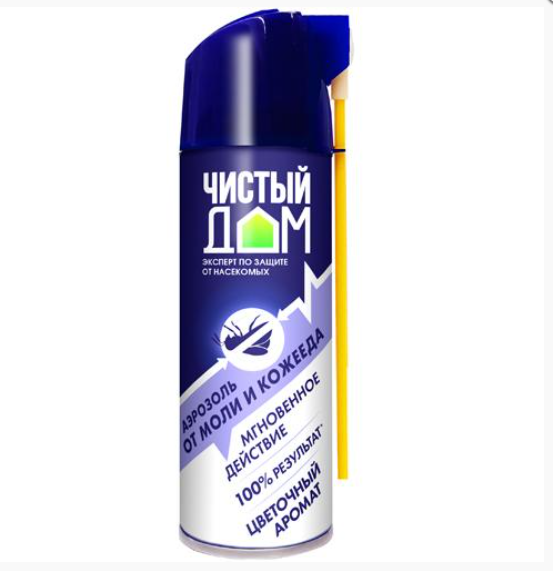  Аэрозоль 150мл от моли и кожееда 02-927 ЧД (24) 