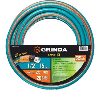  Шланг d1/2*15м GRINDA  PROLine EXPERT 5 429007-1/2-15