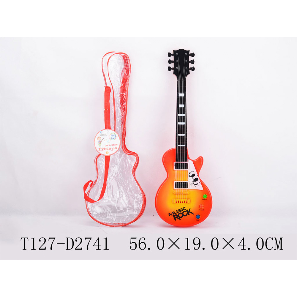 Гитара струнная 39068С в чехле T127-D2741  320-693