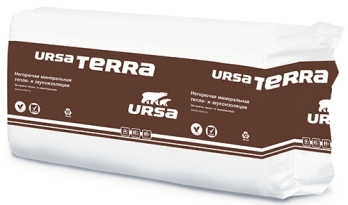  Утеплитель URSA TERRA 37 PN 1200х610х100 (уп.0,8784м3/8,784м2) уп.12шт плотн.20