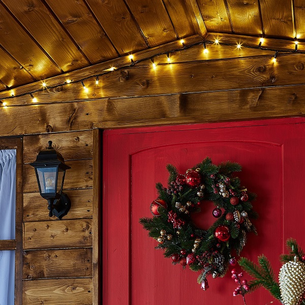  Гирлянда св/д 10м уличная 120LED IP67 теплый свет/провод черный ULD-S1000-120/TBK WARM WHITE