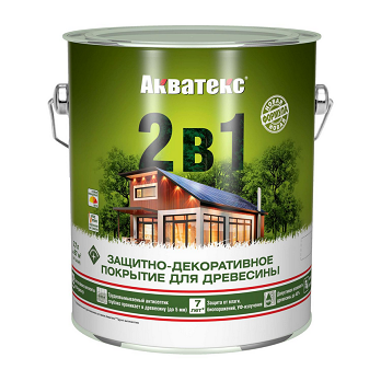  Защитно-декоративное покрытие Акватекс Груша 2,7л арт.18118 Рогнеда 