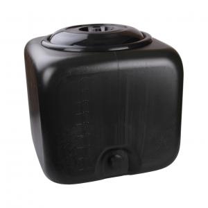  Бак 100л п/эт квадр. д/душа черный М3271 (уп.2)