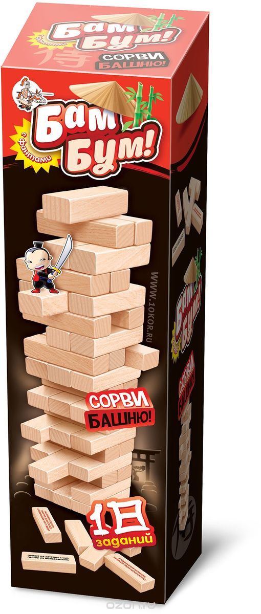  Игра Джанга Падающая башня с фантами 01741 433-118