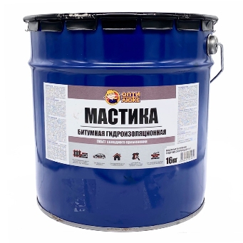  Мастика Битумная гидроизоляционная Оптилюкс 16кг МБГ Ижсинтез