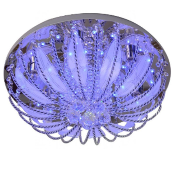  Люстра 40Вт 5*Е14 +LED 306R/5PL Chrome Escada 