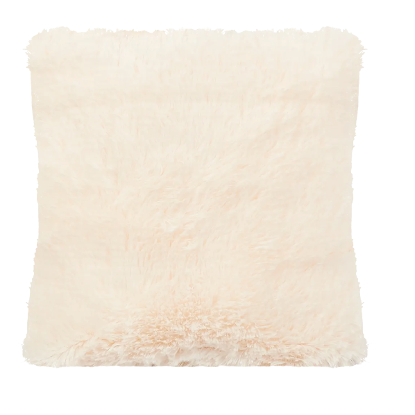  Подушка диванная искусственный мех светлая
