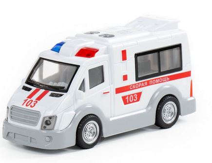  Автомобиль Скорая Помощь инерционный 79657